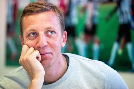 Landskronas sportchef Erik Edman