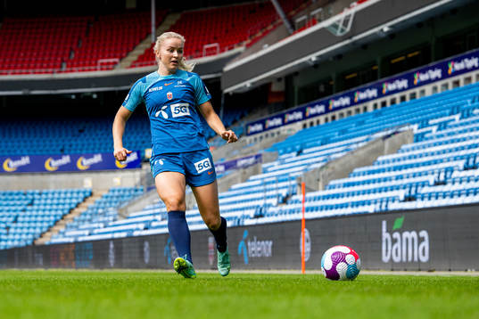 Anna Jøsendal of the Norwegian women's national football