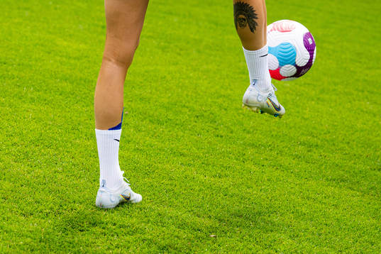 The tattoo of Ada Hegerberg of the Norwegian women's