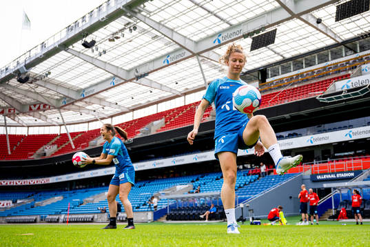 Synne Skinnes Hansen of the Norwegian women's national