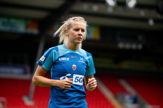 Ada Hegerberg of the Norwegian women's national football