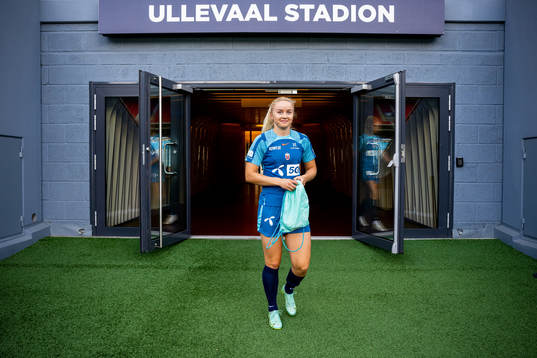 Anna Jøsendal of the Norwegian women's national football