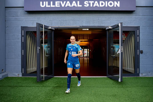 Karina Sævik of the Norwegian women's national football