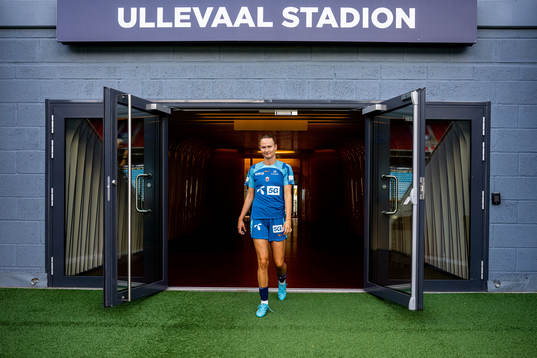 Caroline Graham Hansen of the Norwegian women's national