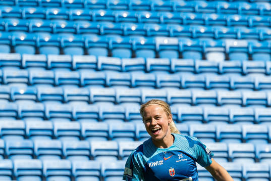 Julie Blakstad of the Norwegian women's national football
