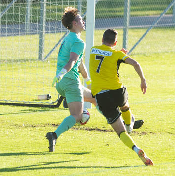 i matchen i div. 2 mellan IFK Hässleholm och Eslövs BK i