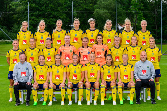 Bläddra bland fler bilder av Football, Sweden, team picture