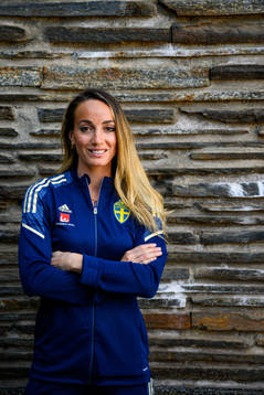 Kosovare Asllani poses for a portrait