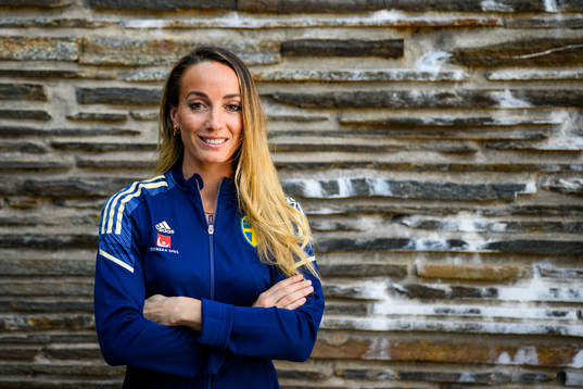 Kosovare Asllani poses for a portrait