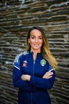 Kosovare Asllani poses for a portrait