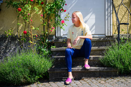 Caroline Seger poses for a portrait