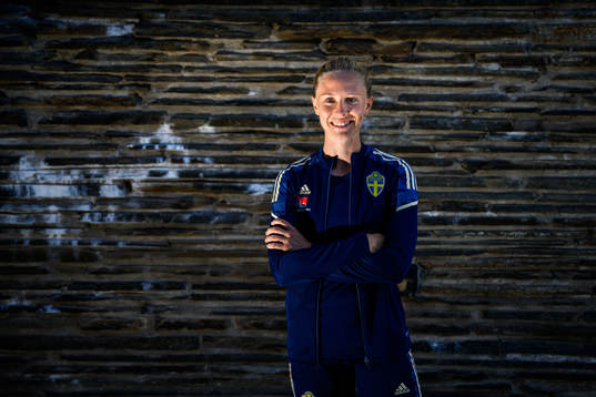 Rebecka Blomqvist poses for a portrait