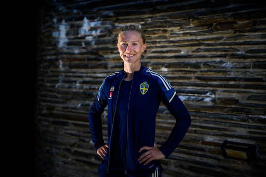 Rebecka Blomqvist poses for a portrait