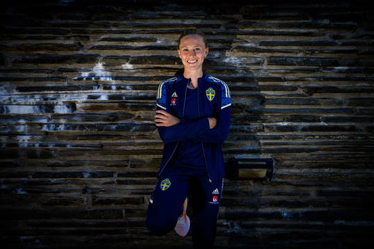 Rebecka Blomqvist poses for a portrait