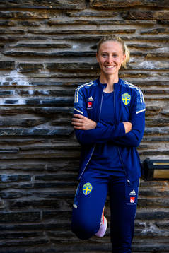 Rebecka Blomqvist poses for a portrait