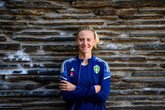 Rebecka Blomqvist poses for a portrait