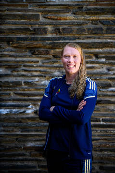 Goalkeeper Hedvig Lindahl poses for a portrait