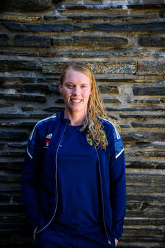 Goalkeeper Hedvig Lindahl poses for a portrait