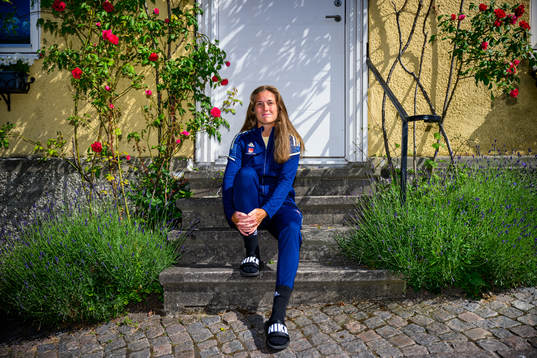 Filippa Angeldahl poses for a portrait