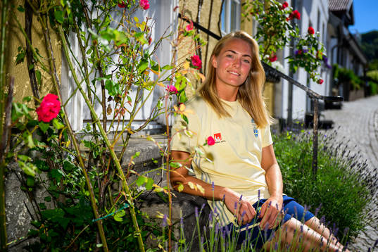 Magdalena Eriksson poses for a portrait