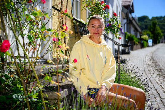 Fridolina Rolfö poses for a portrait