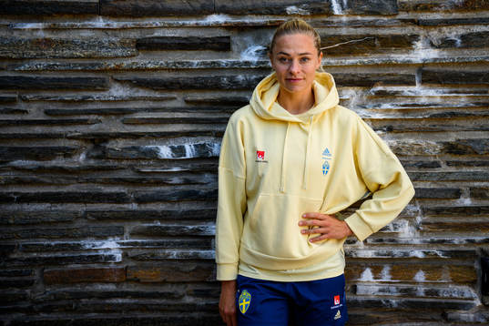 Fridolina Rolfö poses for a portrait