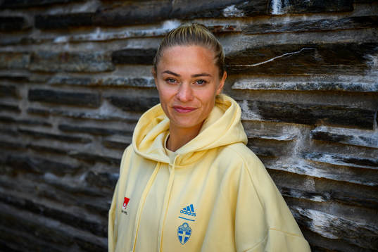 Fridolina Rolfö poses for a portrait