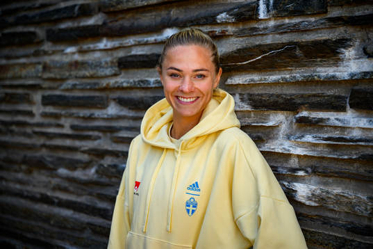 Fridolina Rolfö poses for a portrait