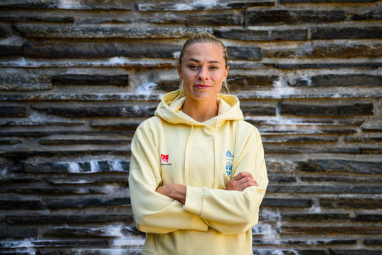 Fridolina Rolfö poses for a portrait