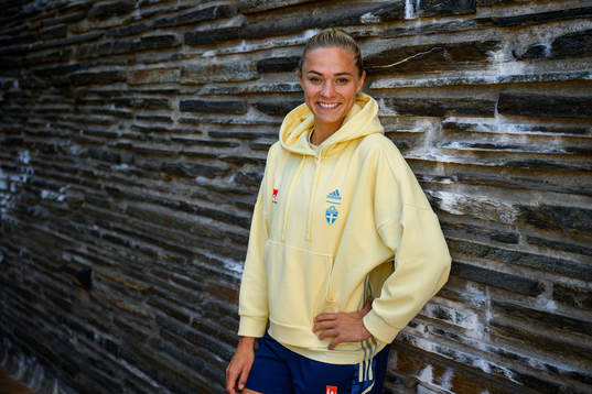 Fridolina Rolfö poses for a portrait