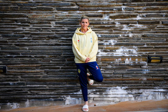 Olivia Schough poses for a portrait