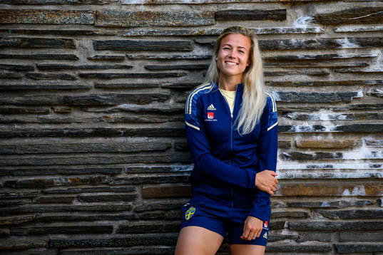 Hanna Glas poses for a portrait