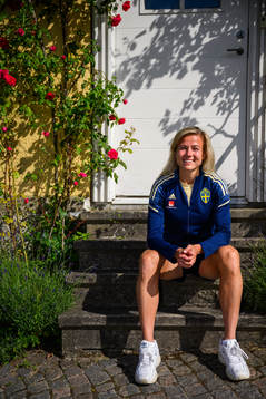 Hanna Glas poses for a portrait