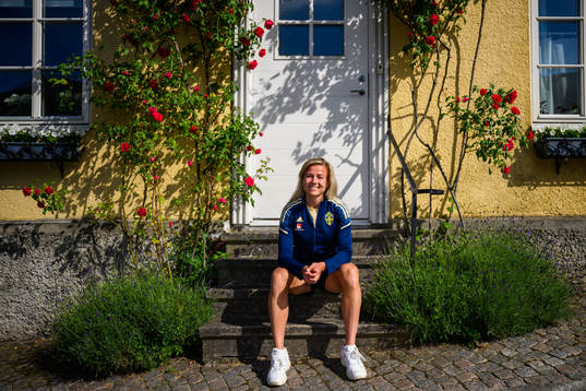 Hanna Glas poses for a portrait