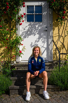 Hanna Glas poses for a portrait