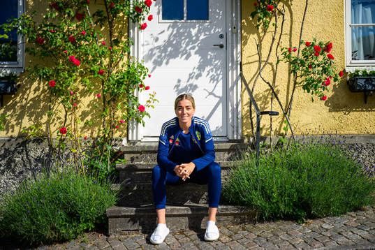 Linda Sembrant poses for a portrait