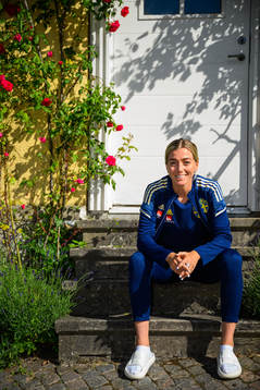 Linda Sembrant poses for a portrait