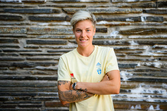 Lina Hurtig poses for a portrait