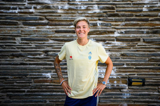 Lina Hurtig poses for a portrait