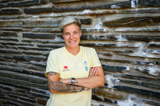 Lina Hurtig poses for a portrait