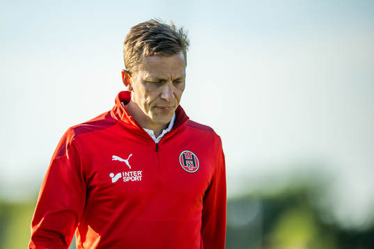 Hittarps tränare Erik Edman deppar