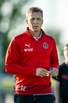 Hittarps tränare Erik Edman