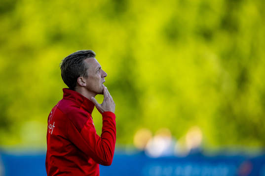 Hittarps tränare Erik Edman