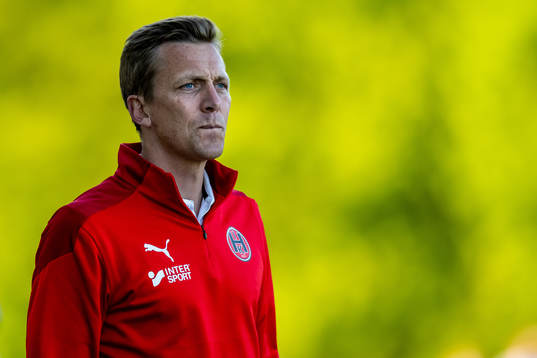 Hittarps tränare Erik Edman