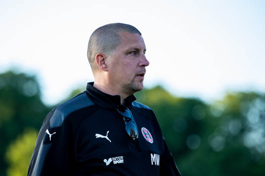 Hittarps assisterande tränare Mikael Wickander