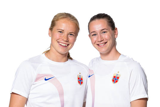 Julie Blakstad and Elisabeth Terland of the Norwegian