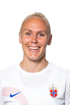 Maria Thorisdottir of the Norwegian women’s national