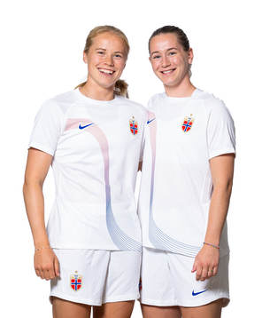 Julie Blakstad and Elisabeth Terland of the Norwegian