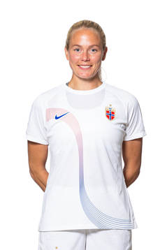Guro Bergsvand of the Norwegian women’s national football