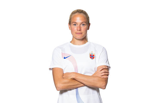 Guro Bergsvand of the Norwegian women’s national football